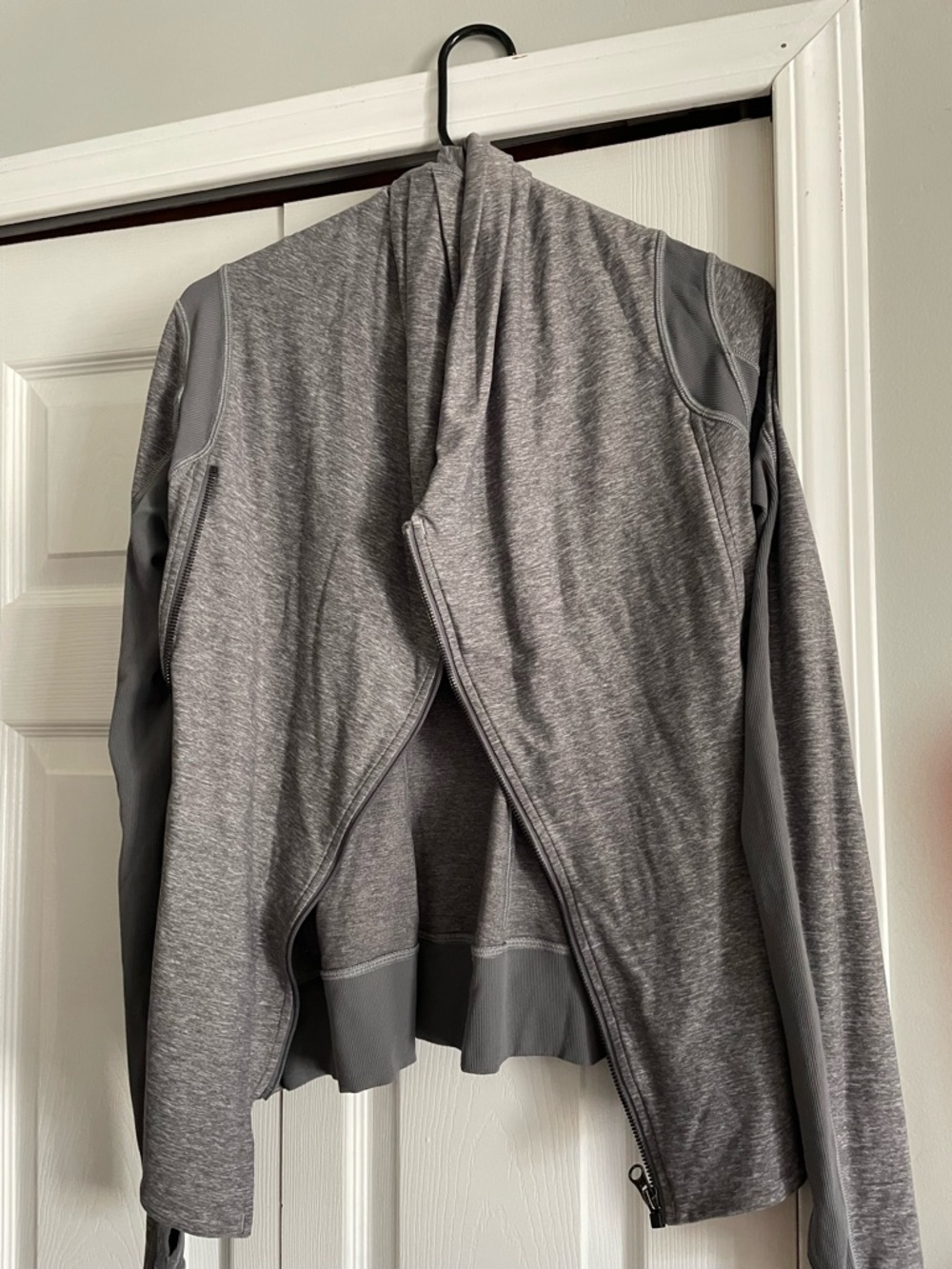 lululemon athletica Heather Gray Performance Hoodie